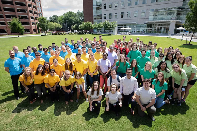 Group photo of students