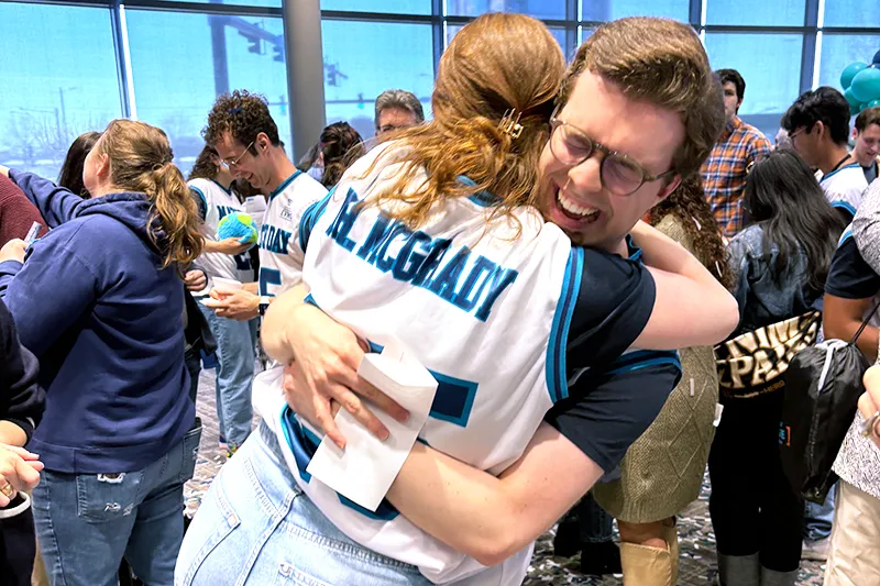 people hugging