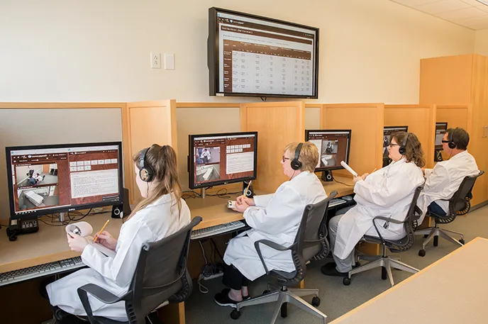 The observation suite in the Sentara Center for Simulation and Immersive Learning.