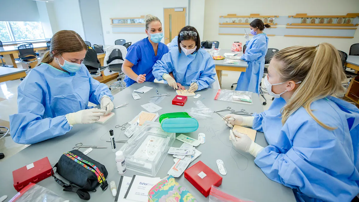 surgical assisting suture skills