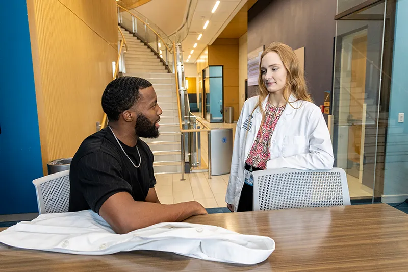 Joseph Thomas and Annalee Holstege