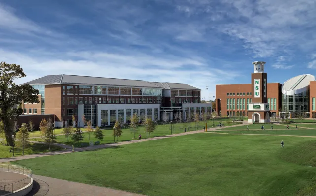 Photo of Norfolk State University campus