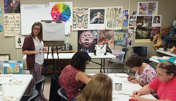 Art Therapy graduate runs her own consulting firm