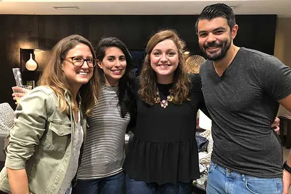OB-GYN residents pose for a photo.