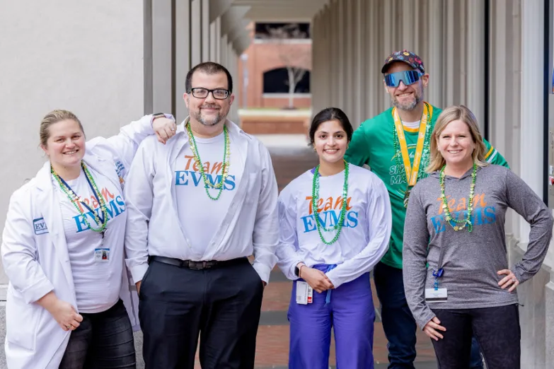 Katelyn Swiader, Jason Azar, Anika Shah, Adam Henry and Nicole Pellegrino