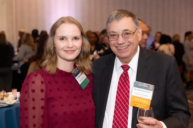 Natascha Heise and Richard Conran